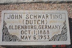 John “Mr Dutch” Schwarting 