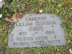 Lillian Georgina <I>Cameron</I> Ager 
