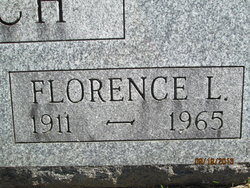 Florence Louise <I>Scharf</I> Birch 
