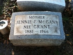 Jennie C. <I>Grant</I> McGann 
