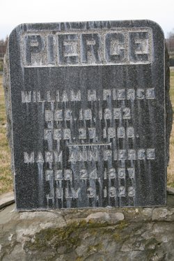 Mary Ann <I>Algeo</I> Pierce 