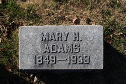 Mary Helen <I>Heston</I> Adams 