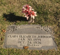 Clara Elizabeth <I>Asbury</I> Johnson 
