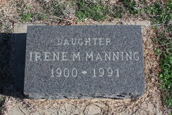 Irene M <I>Conaghan</I> Manning 