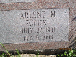 Arlene Mae “Chick” <I>Galpin</I> Anderson 