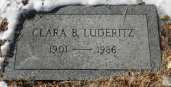Clara B. <I>Weiss</I> Luderitz 