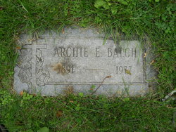 Archie Erwin Balch 