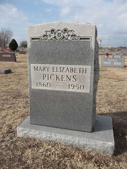 Mary Elizabeth “Betty” <I>Luton</I> Pickens 