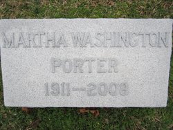Martha Emily <I>Washington</I> Porter 