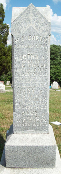 Martha A. <I>Skinner</I> Cheek 