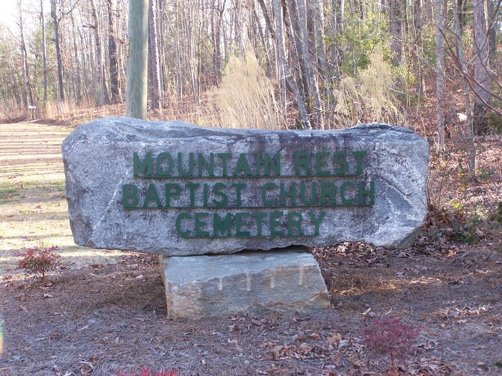 Mountain Rest Baptist Church Cemetery