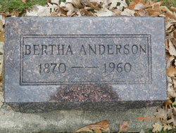 Bertha Icephene <I>Frame</I> Anderson 