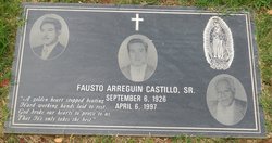 Fausto Arreguin Castillo Sr.