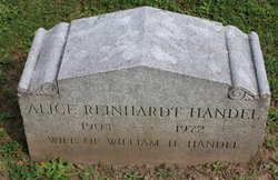 Alice <I>Reinhardt</I> Handel 