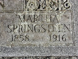 Martha <I>Springsteen</I> Saxton 