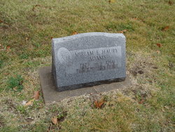 Miriam Frances <I>Haury</I> Adams 