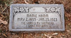 Mamie <I>Armistead</I> Hamm 