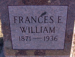 Frances Elnora “Fanny” <I>Fairchild</I> William 