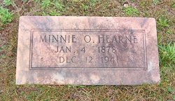 Minnie Ola <I>Hearne</I> Hearne 