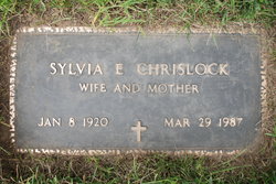 Sylvia Edith <I>Taus</I> Chrislock 