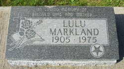 Lulu <I>Letcher</I> Markland 