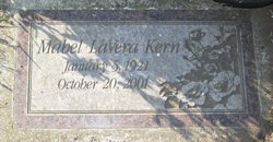 Mabel LaVera <I>Norris</I> Kern 