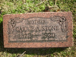 Carrie A <I>Morlan</I> Stone 