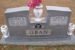 Lorene <I>Brown</I> Oran 