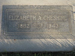 Elizabeth A <I>Bowrah</I> Cheshire 