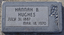 Hannah <I>Bienz</I> Hughes 