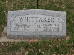 Virginia Lee <I>Bowles</I> Whittaker 