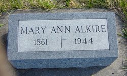 Mary Ann <I>Alkire</I> Alkire 
