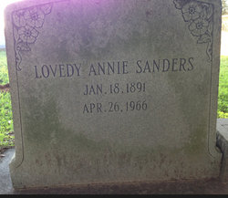 Lovedy Annie Sanders 
