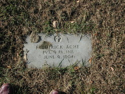 Pvt Frederick Ache 