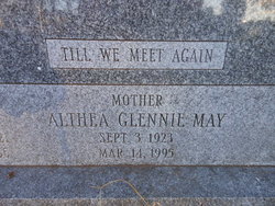 Althea “Glennie” <I>May</I> Block 