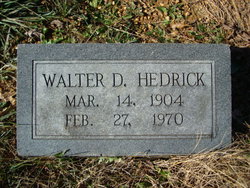 Walter Dewey Hedrick 
