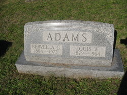 Bervella Gertrude <I>Mayhew</I> Adams 