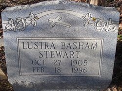 Lustra May <I>Basham</I> Stewart 