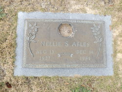 Nellie S Ables 