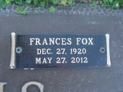 Frances <I>Fox</I> Farris 