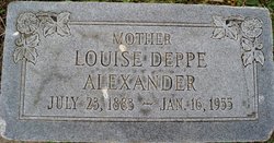 Louise <I>Deppe</I> Alexander 