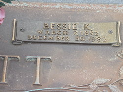 Bessie <I>King</I> Puckett 