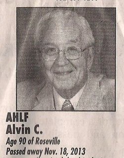 Alvin C. Ahlf 