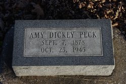 Amy <I>Dickey</I> Peck 