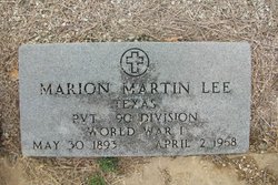 Marion Martin Lee 