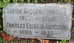 Sophie <I>Hudson</I> Anderson 