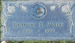 Beatrice Helga <I>Hall</I> Miller 