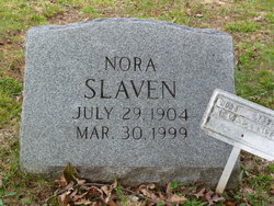 Nora <I>Slaven</I> Slaven 