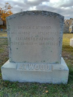Elizabeth P. “Lizzie” <I>Chapman</I> Atwood 