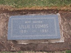 Lillie Irene <I>Young</I> Combs 
